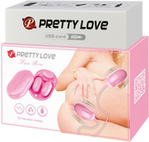 Pretty Love Fun Box 12 Function Vibrating Bullet Massager Pink Bullet Vibrators